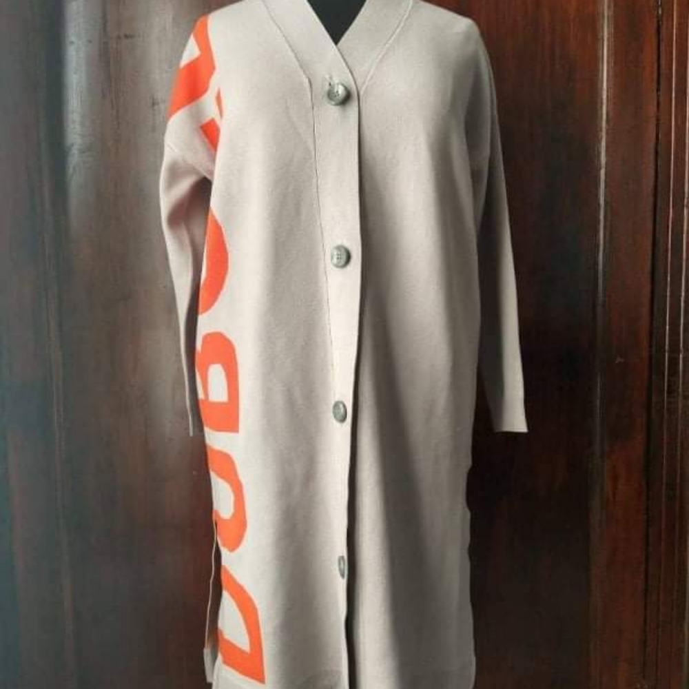 Long length cardigan